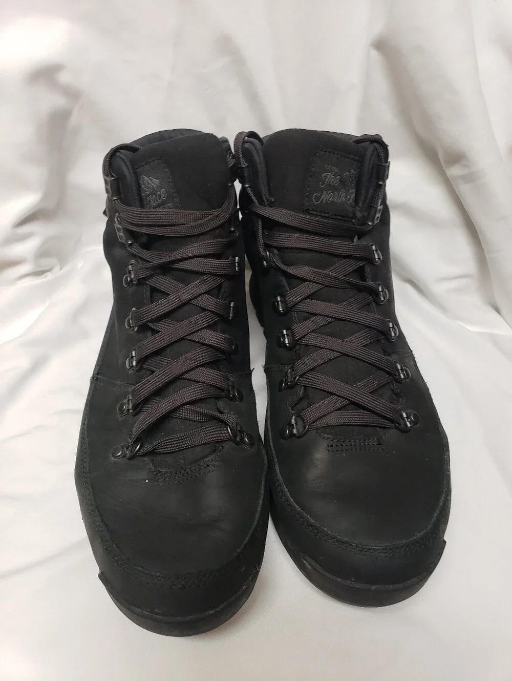 The North Face Back To Berkeley Redux Leather Hiker Black Lace Up Boots Men 11